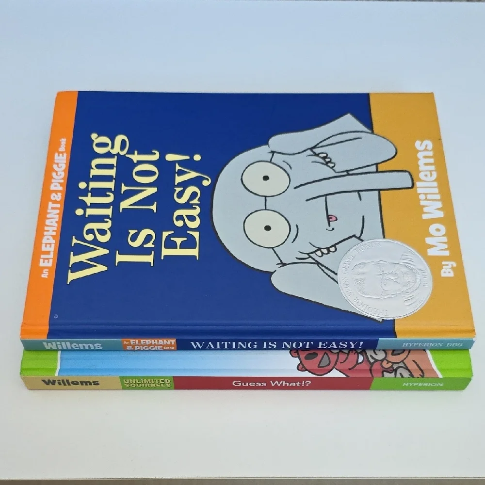 Mo Willems Children's Book Set - Elephant & Piggy And Unlimited Squirrels